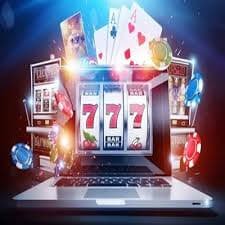 Tampilan Ocean King di asentogel dengan simbol laut dan gulungan spin